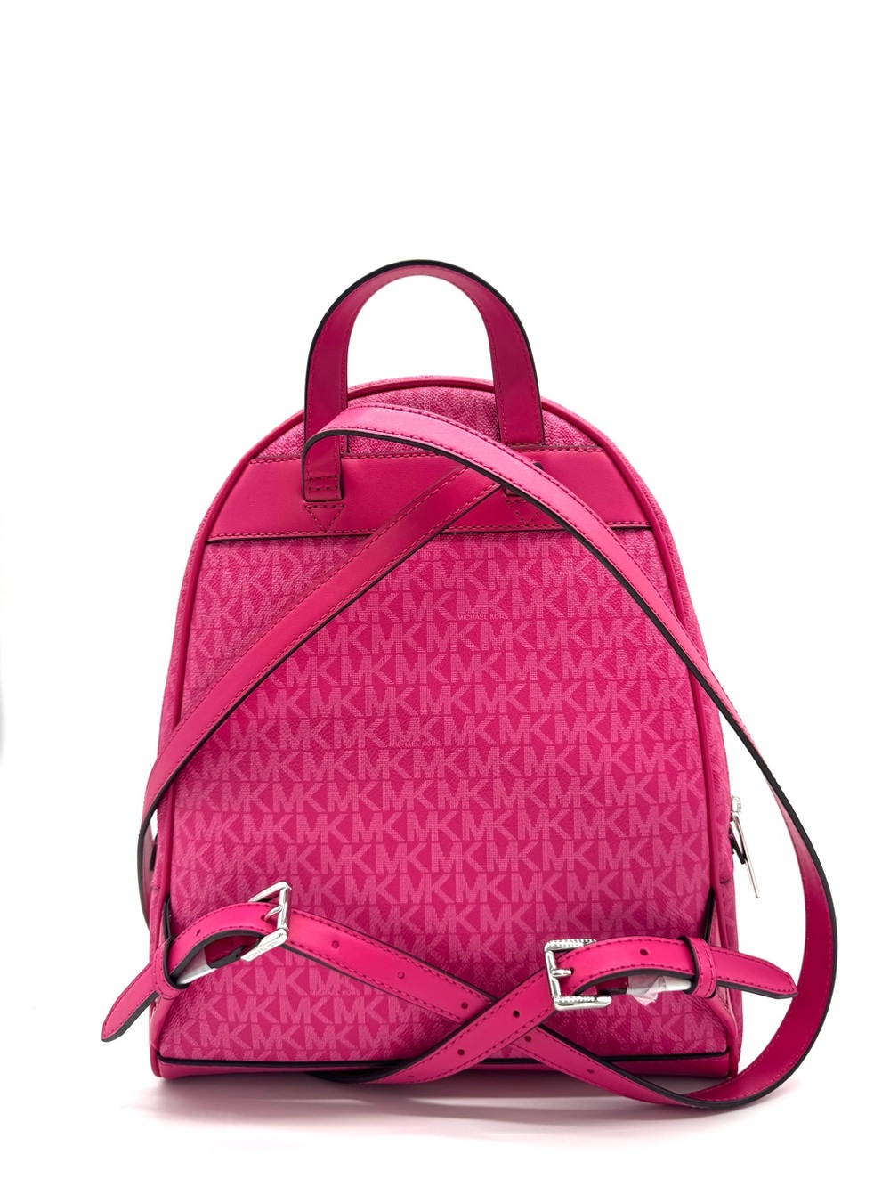Michael Kors Medium Rhea Zip Backpack - Dragonfruit - Picture 4 of 9